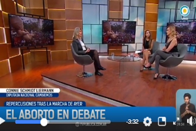 TV PÚBLICA 24/03/2018 programa “Televisión Pública Noticias”